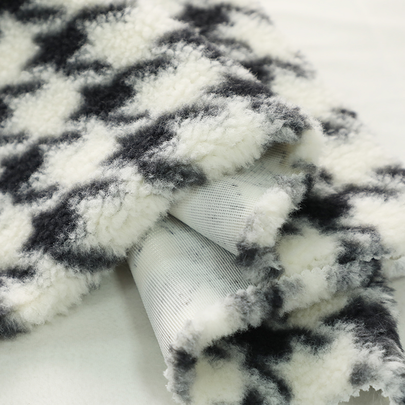 Plain Dyed Fur Sherpa Fleece Fabric Printed Textile 100 Polyester
