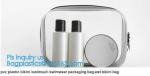 Clear Carry On Travel Toiletry Bag PVC Travel Cosmetic Makeup Bag, Outdoor