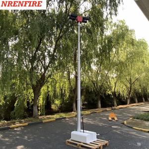 Wholesale 4x120W LED lamps mounted roof mast light 4.5m pneumatic telescopic mast, vehicle roof mount mast light tower from china suppliers