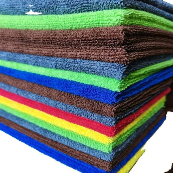 80% Polyester 20% Polyamide 40*40cm 300gsm Microfiber Towel for Car and Kitchen