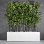 Wholesale Fiberglass Resin Flower Planters Modern Style FRP Plant Pots For Decor