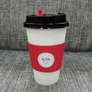 Wholesale Cardboard Takeaway Coffee Cup Sleeves High Stiffness With Customized Size from china suppliers