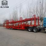 13.75m Car Transport Cage Trailer, 2-Axle Frame Type 6 Position Car Carrier