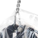 Dry Cleaner Suit Clothes Dustproof Storage Bags Hanging Garment Cover For Closet