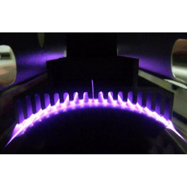 Cast Polypropylene (CPP) Corona Treatment Roller with 1.5mm Discharge Gap and 70-80 Shore A Thickness for Improved Film Adhesion