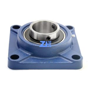 Wholesale FY55TF Square Flange Ball Bearing Cast Iron Housing In Line ISO Standard Size 55*162*64.4mm from china suppliers