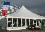 Elegant Different Shape Glass Wall Tent Structures For Outdoor Business Party
