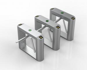 China 60W Controlled Access Turnstiles , 3 Arm Turnstile With IP54 Protection Level on sale