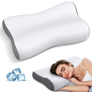 Wholesale Lightweight Memory Foam Ergonomic Pillow Portable For Shoulder Pain from china suppliers