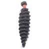 Buy cheap 10A Deep Wave Brazilian Hair Bundle 100% Virgin Human Curly Hair Weave Extension from wholesalers