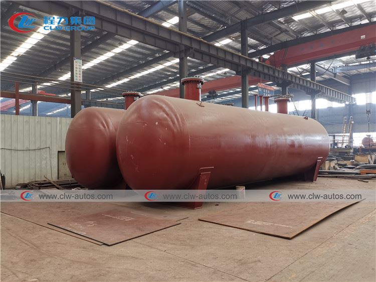 Carbon Steel 80000L 40MT Buried LPG Gas Storage Tank
