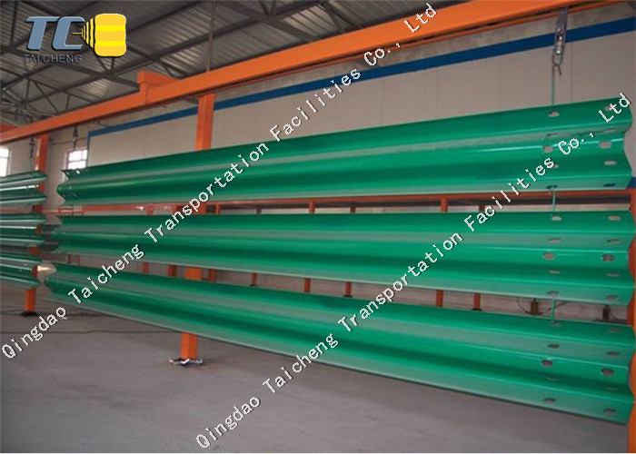 W Beam Crash Barrier W Beams Traffic Safety Barrier Highway Guardrail