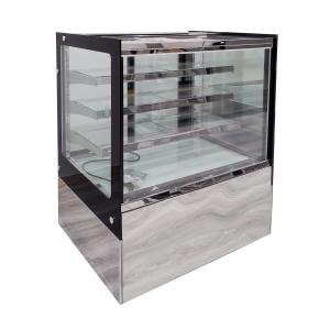 Wholesale Stainless Steel Base Refrigerated Bakery Display cupcake Case from china suppliers