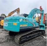 SK200D Used Kobelco Excavators Second Hand Crawler Excavator 20 Ton Digger
