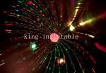 Custmized Size Kids Adults PVC Tarpaulin Inflatable Disco Dome With LED For