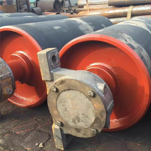 Flat Belt Rubber Lagging Pulley