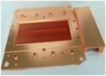Precision Brass Stamping Cooling Heatsink Skiving And Machining Heat Sink with