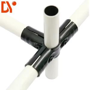 Wholesale HJ-3 OD28mm Black Lean Tube Connector And Metal Joints For Lean Pipe from china suppliers