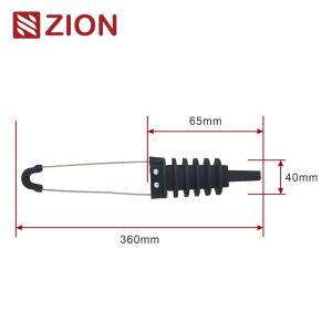 Wholesale FTTX ADSS Tension Anchor Clamp ZCPGC-04 - High-Strength Solution for Fiber Overhead Wire Cable Suspension from china suppliers