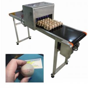 China Flexible Dot Matrix Egg Inkjet Date Code Printer With Thermal Foam Type Nozzle on sale