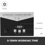0.8L Ultrasonic Cleaning Machine 304 Stainless Steel Digital With Timer