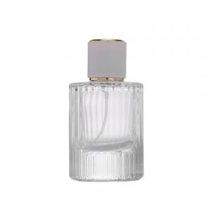 Wholesale Transparent Glass Perfume Bottle Sub Bottling 30 / 50 / 100ml Cosmetic Sampl from china suppliers