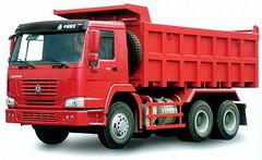 Wholesale Double T - Cross Section Beam Mining Dump Truck Euro 3 For Heavy Duty Transportation from china suppliers