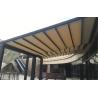 Buy cheap Customized Retractable Roof Pergola Aluminum Alloy 260mm Anodic Oxidation from wholesalers