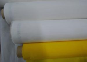 China 50 Inch Polyester Silk Screen Printing Mesh 60 Micron With 40 Thread Diameter on sale