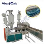 Plastic EVA Spiral Corrugated Pipe Tube Hose Extruder For Vacuum Dust Cleaner