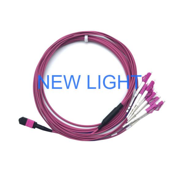 Optical Connector MPO MTP Cable Om3 Multimode Fibre Optic Cable For Mpo Fiber