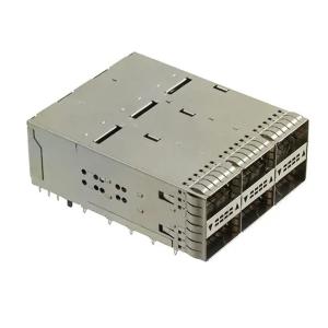 Wholesale TE 2227671-3 ZQSFP+ 2x3 Cage Connector EMI Springs With Lightpipe 28 Gb/s from china suppliers