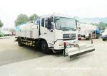 King Run High Pressure Sewer Jetter Truck For Sewer Drain Cleaning 4x2 / 4x4