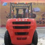 V Shape Counterweight 5 Ton Diesel Forklift XinChai 490BPG Long Service Time