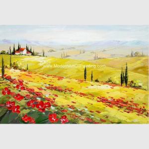 Wholesale Decorative Scenery Tuscany Painting Acrylic Hand Painted Modern Art Painting from china suppliers