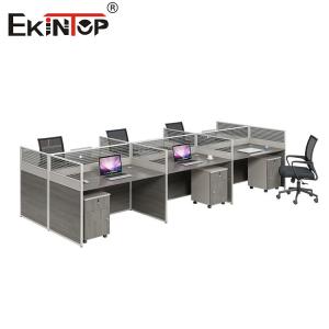 Wholesale Factory Direct Sale Multi-person Office Workstation With Privacy Screens from china suppliers