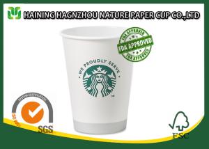 Wholesale Single Wall Branded Paper Coffee Cups Food Grade Full Colour Printing from china suppliers