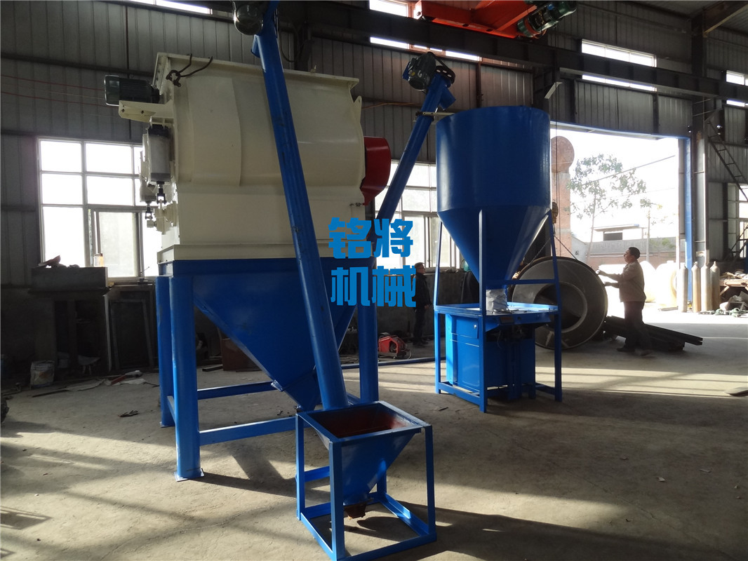 4 - 5T/H Semi Automatic Dry Mortar Production Line Tile Adhesive Making Machine