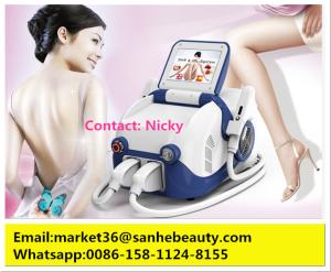 Wholesale SANHE shr950s Portable ipl shr elight and e-light hair and acne removal machine from china suppliers