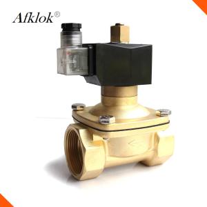 Wholesale Pilot Operating Diaphragm Brass Normally Open 2 inch 12v Electric Water Valve from china suppliers
