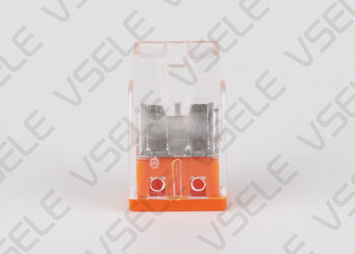 Electrical Push In Wire Connectors / Orange Push Fit Cable Connectors