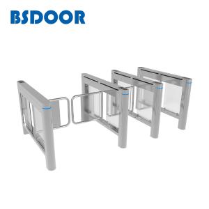 Wholesale 35 Persons / Min Brushed Speed Gate Turnstile With Face Reader from china suppliers