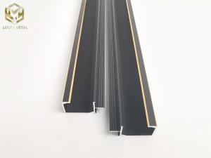 Wholesale Customize Various Colors Extruded Aluminum Profile J Shaped Cabinet Handles from china suppliers