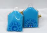 Personalised Car Keyrings TPU Soft Plastic Keychains Transparent