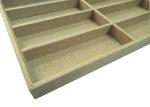 Eco-friendly Linen Sunglasses Display Tray / Eyeglasses Storage Case