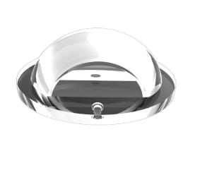 Wholesale 170 Degree Multipurpose Acrylic LED Lens , Practical Transparent Ceiling Lens from china suppliers