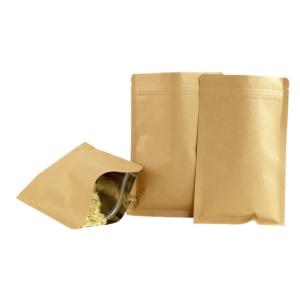 Wholesale Custom Printed Aluminum Foil Lined Food Packaging Paper Bags with Your Own Logo from china suppliers