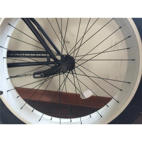 Beach Cruiser Style Fat Tire Bike with 26*4.0 Tire and Steel Fork Material