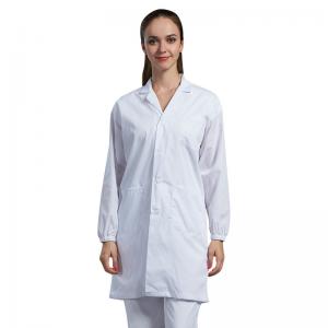 China Custom Men Long Sleeve Medical Lab Coat Hospital Uniforms on sale