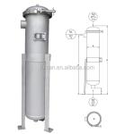 500L/Hour Productivity Stainless Steel Bag Filter Housing for Water Purification